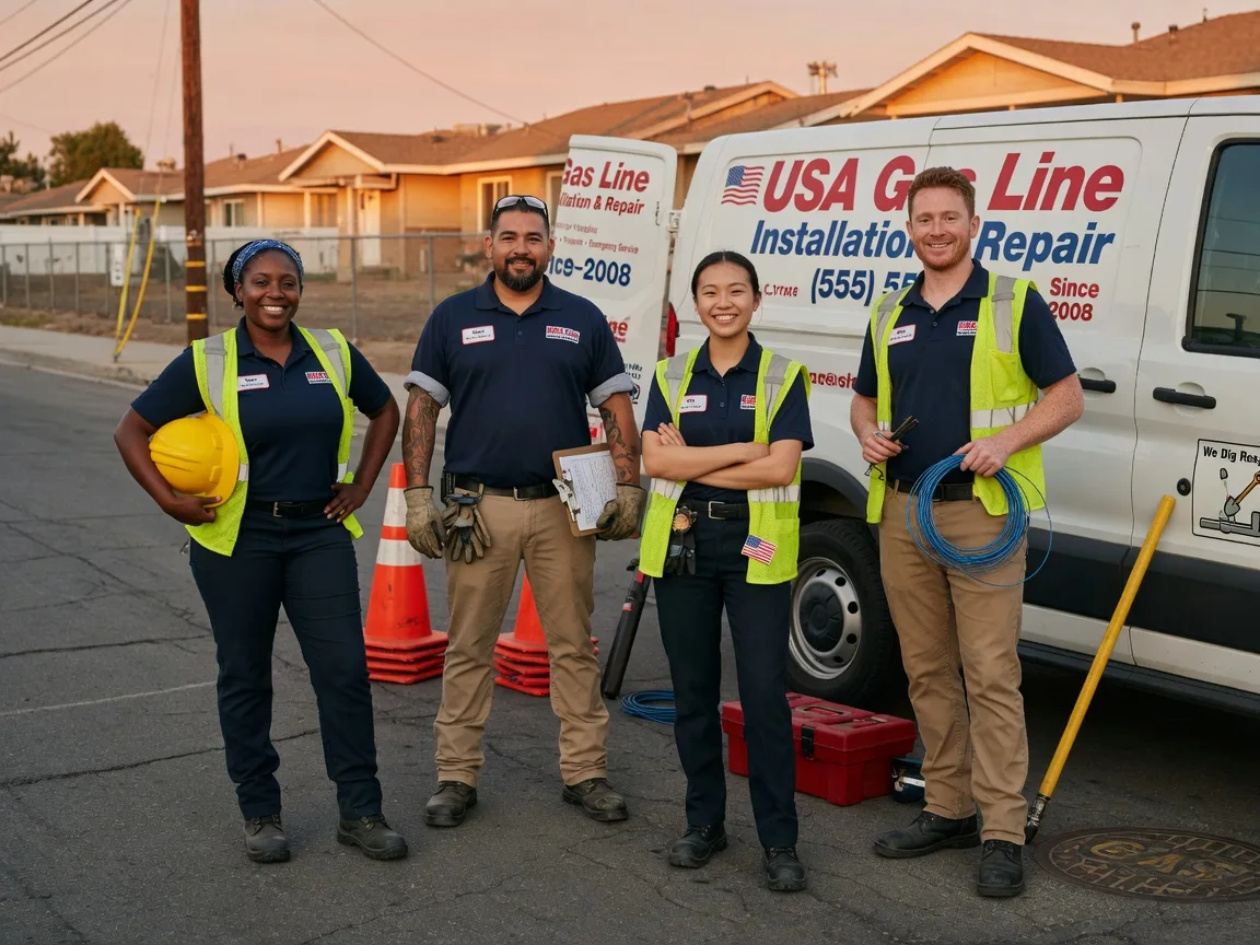 Gas Line Installation company in Salix, IA